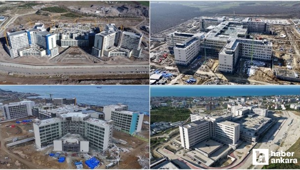 Bu sene içerisinde 6 yeni şehir hastanesi hizmete girecek!