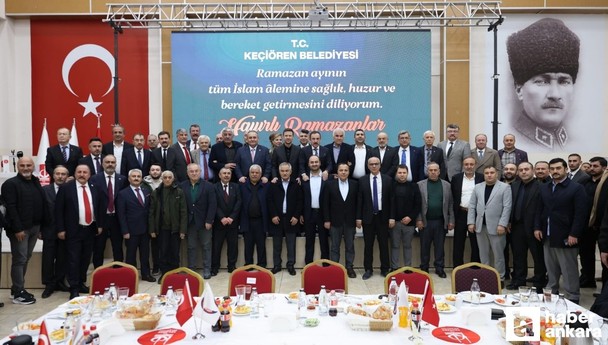 Keçiören'de Ankaralılar aynı iftar sofrasında buluştu