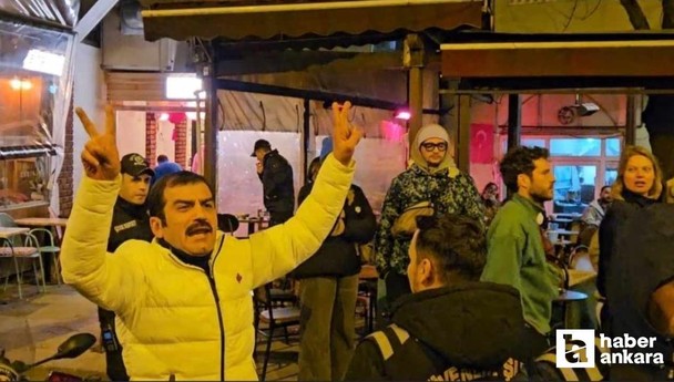 Oyuncu Ufuk Bayraktar ile yürüyüş düzenleyen kadınlar arasında gerginlik