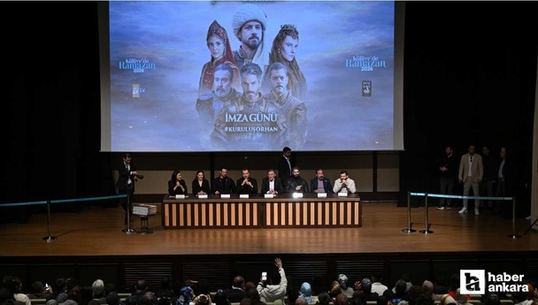 "Kuruluş Orhan" dizisi oyuncuları "Külliye'de Ramazan" etkinliklerinde hayranlarıyla buluştular