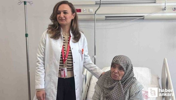 Almanya’da yaşayan Türk hasta şifayı Ankara'da buldu