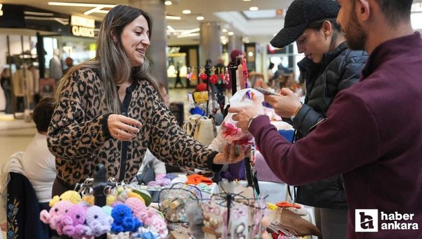 Etimesgut Belediyesi 11. Kadın Emeği Pazarı yoğun ilgi gördü