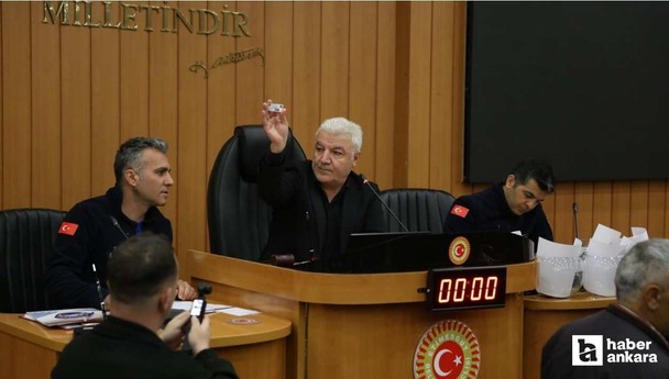 Etimesgut Belediyesi, kurban çadırları için kura çekimi yaptı