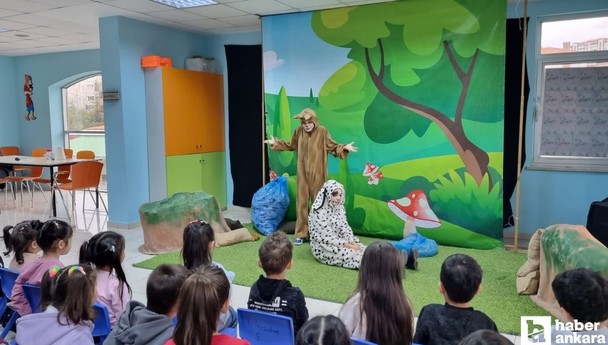 Pursaklar Belediyesi Nezaket Okulları'nda eğlenerek öğreniliyor