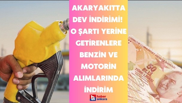 Dev akaryakıt indirimi başladı! CarrefourSA'da o şartı yerine getirenlere benzin ve motorin alımlarında indirim