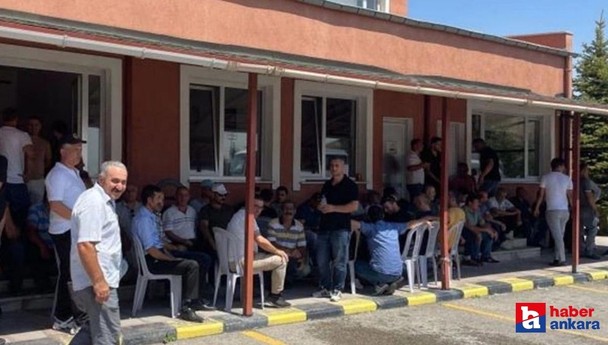 Ankara'da Yenimahalle Belediyesi çalışanları iş bırakma eylemi yaptı!