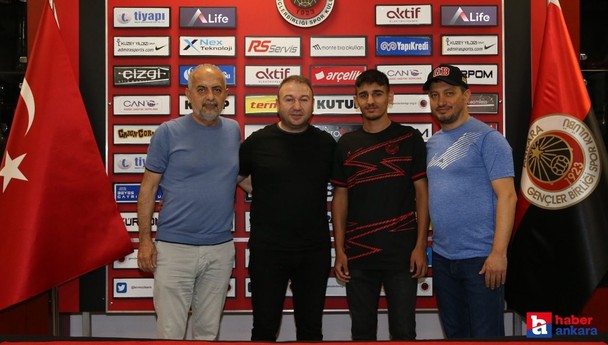 Gençlerbirliği, altyapısından yetişen genç oyuncuyla profesyonel sözleşme imzaladı!