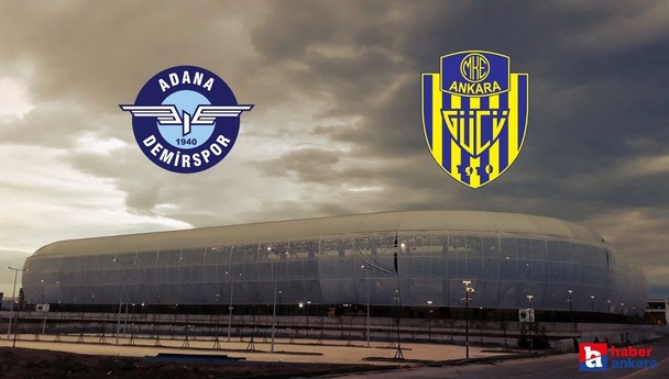 MKE Ankaragücü - Yukatel Adana Demirspor maçı hangi statta, saat kaçta oynanacak?