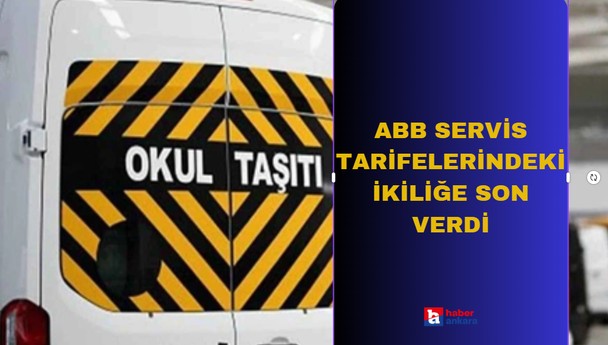 Ankara Büyükşehir Belediyesi UKOME servis ücretlerindeki karmaşaya son verdi, tek fiyat belirlendi!
