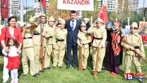 Altındağ'da Cumhuriyet coşkusu sokaklara taştı