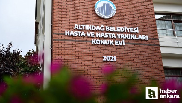 Altındağ Belediyesi Konukevi misafirlerine otel konforu sunuyor