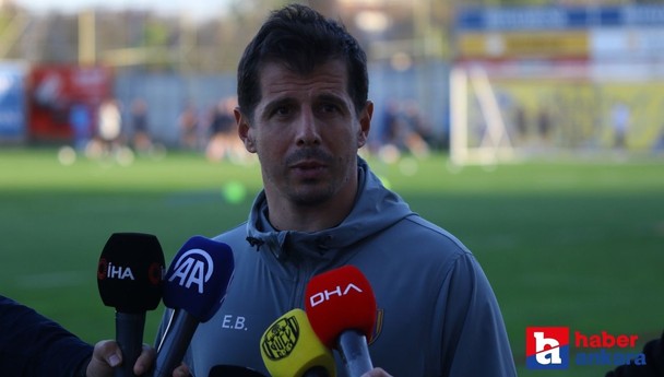 MKE Ankaragücü Teknik Direktörü Emre Belözoğlu'ndan dördüncü hakem açıklaması!