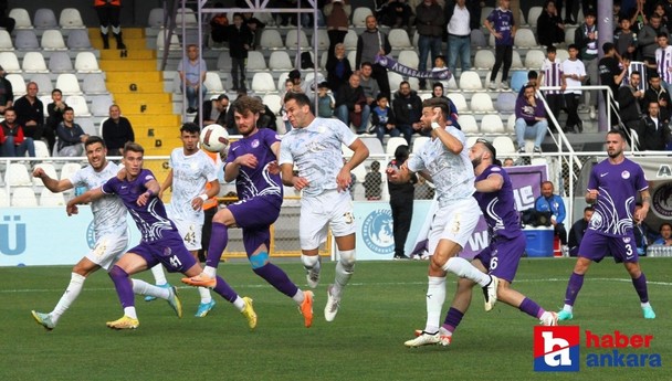 Trendyol 1. Lig Ankara Keçiörengücü ile Bodrum FK maçı beraberlikle sonuçlandı!