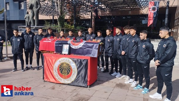 Gençlerbirliği, takımın eski başkanı Hasan Şengel için tören düzenledi
