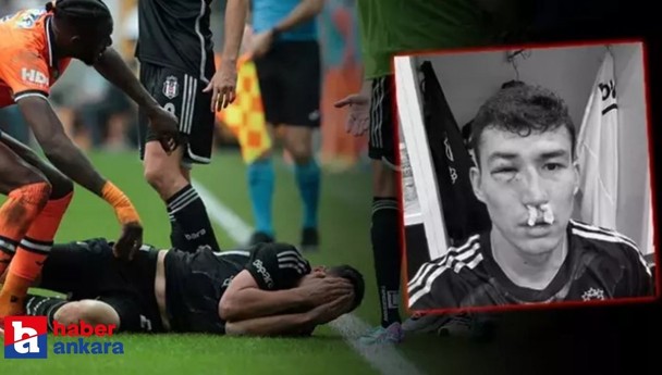 Beşiktaşlı futbolcu hastaneye kaldırıldı!