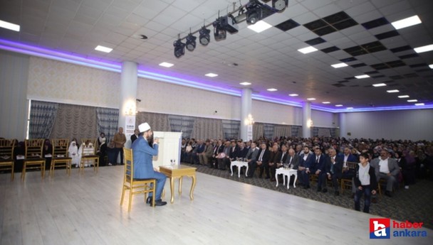 Ankara Çubuk'ta 33 öğrenci için hafızlık icazet töreni yapıldı
