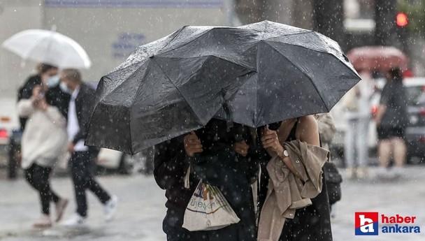 Meteoroloji'den 7 ilde kritik sağanak yağış uyarısı!