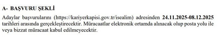 ÖSYM, Ankara'da sözleşmeli personel alımı yapacak!