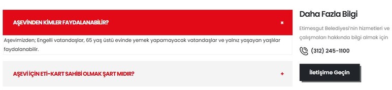 Etimesgut Belediyesi'nden ihtiyaç sahiplerine gıda ve yiyecek yardımı