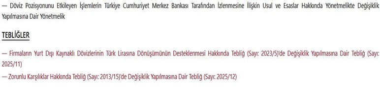 Merkez Bankası'ndan dolar ve TL için yeni tedbir kararları!