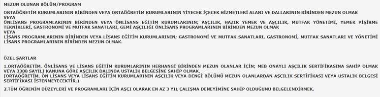 Sağlık Bakanlığı Ankara'da işçi alımı yapacak: Başvuru şartları açıklandı - Resim : 2