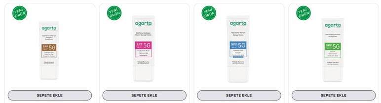 En doğal ve temiz içerikli güneş kremi önerileri arayanlara Agarta Kozmetik!