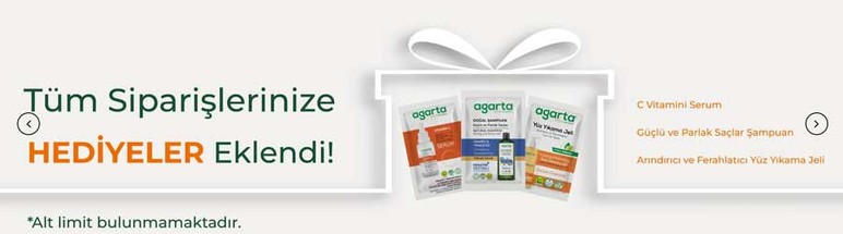 Agarta Kozmetik'ten Süper Kasım kampanyası: Anında indirim, özel hediyeler!