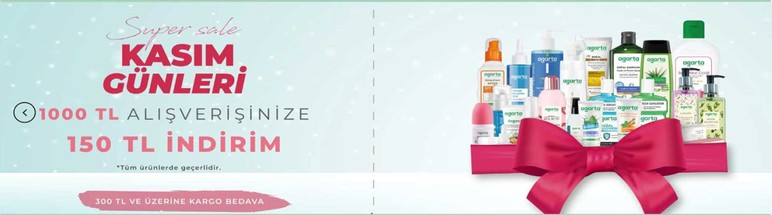 Agarta Kozmetik'ten Süper Kasım kampanyası: Anında indirim, özel hediyeler! - Resim : 3