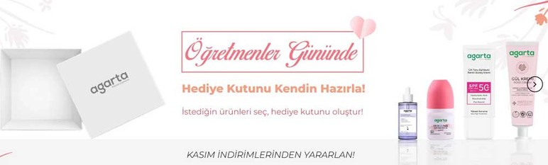 Öğretmenlerden tam not alacak en doğal hediyeler Agarta Kozmetik'te!