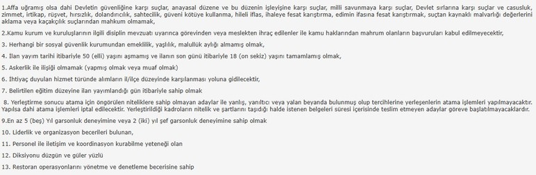 Polisevi deneme süreli daimi içi alacak: 18-50 yaş arası başvurabilir - Resim : 3