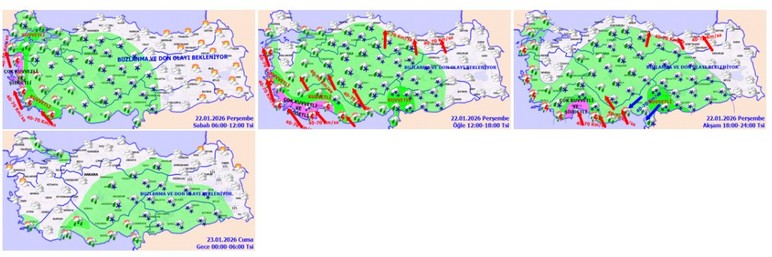 Başkentte kar yağışı öğleden sonra etkisini gösterecek