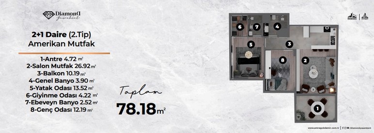 Emre Gökdemir İnşaat, Yaşamkent'te güvenli ve lüks yaşam vaat ediyor: Diamond Yaşamkent Projesi! - Resim : 2