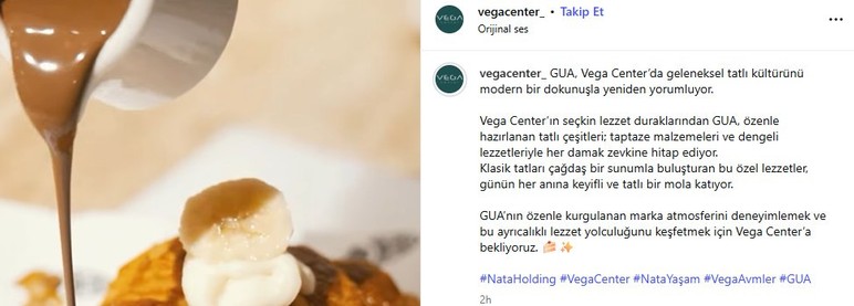 Türkiye'nin en ünlü markaları ve lezzetleri, Ankara'nın en yeni AVM'si Vega Center'da! - Resim : 2