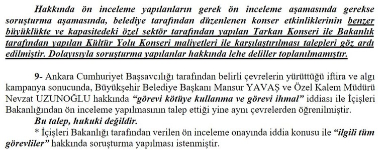 ABB'den konser soruşturmasına ilişkin ek bilgilendirme notu! - Resim : 5