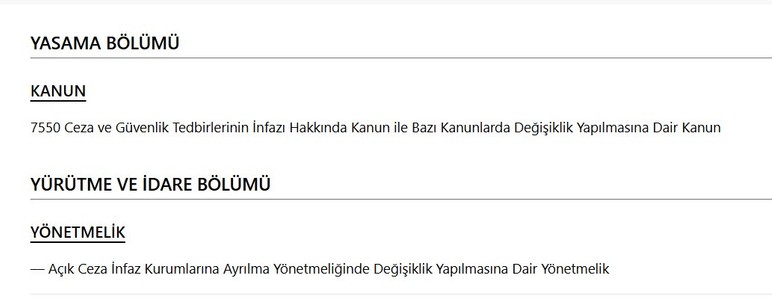 Yeni infaz düzenlemesi Resmi Gazete: 19.800 mahkum tahliye olacak!