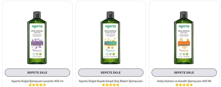 Silikon, paraben tuz yok doğallık çok! Agarta Kozmetik'ten doğal şampuan çeşitleri - Resim : 3