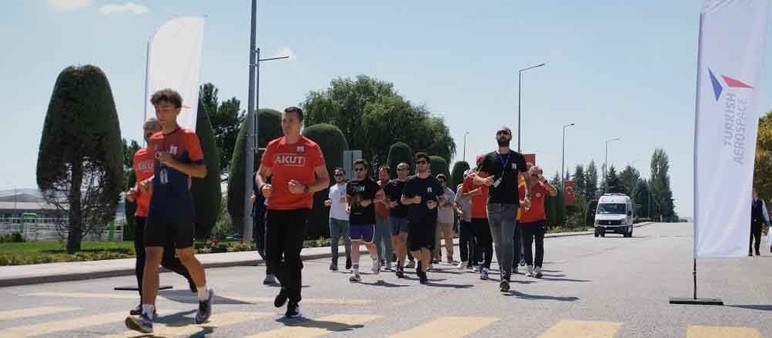 Şehit TUSAŞ mühendisi için Eskişehir'de Anma Koşusu düzenlendi!