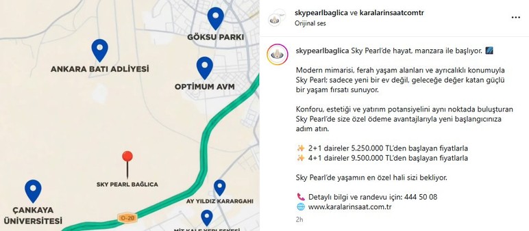 Ankaralılar bu proje ile ev sahibi olacak: Sky Pearl Bağlıca daire fiyatları açıklandı!