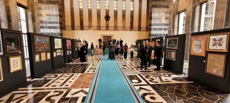 TBMM'de Gazze için özel sanat sergisi "Hilal'in Işığında"