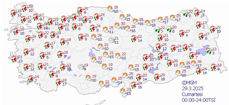 Başkent Ankara'da bayram havası belli oldu! Meteoroloji kötü haberi duyurdu - Resim : 2