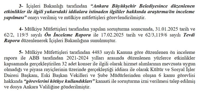 ABB'den konser soruşturmasına ilişkin ek bilgilendirme notu! - Resim : 2