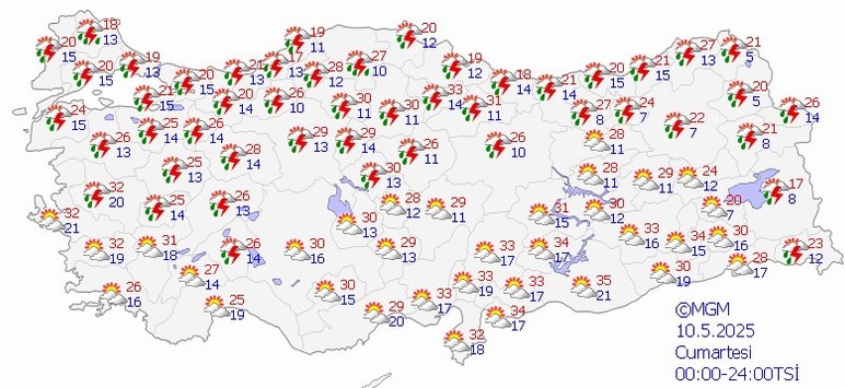 Hafta sonu planı yapanlara Meteoroloji duyurdu: Sıcaklık 9 derece birden düşecek