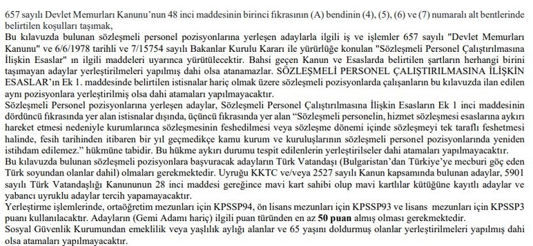 Tarım ve Orman Bakanlığı başkentte KPSS 50 puanla sözleşmeli personel alacak