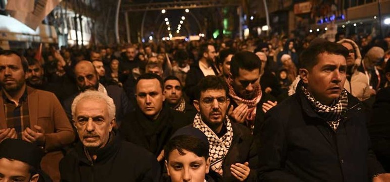 Mescid-i Aksa'nın kapalı tutulması Ankara'da protesto edildi - Resim : 2