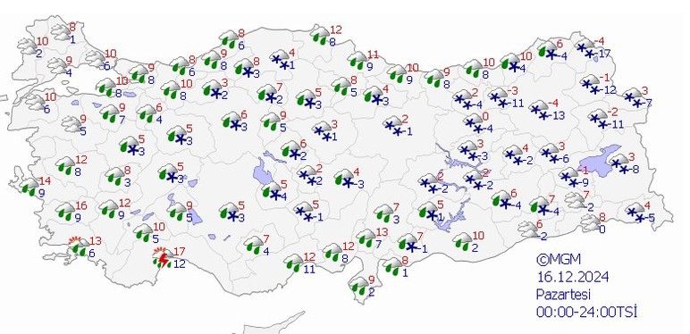Ankara Uşak Kütahya Manisa Denizli tam 15 il! MGM kırmızı alarm verdi AFAD teyakkuzda - Resim : 2