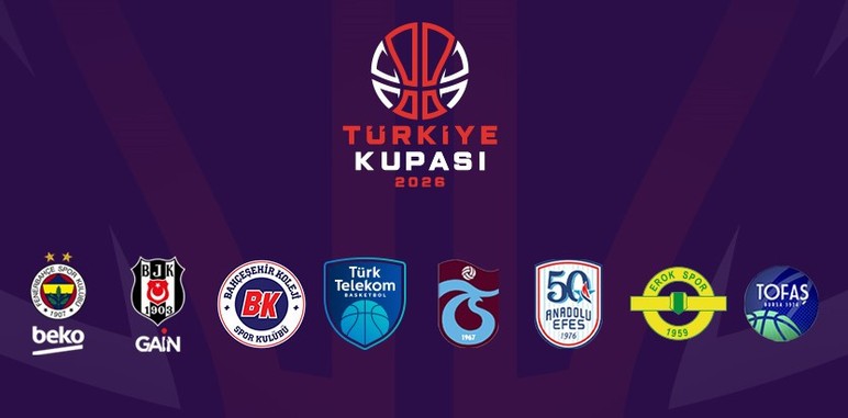 Basketbolda Türkiye Kupası’na katılacak takımlar belli oldu: Türk Telekom 1. torbada
