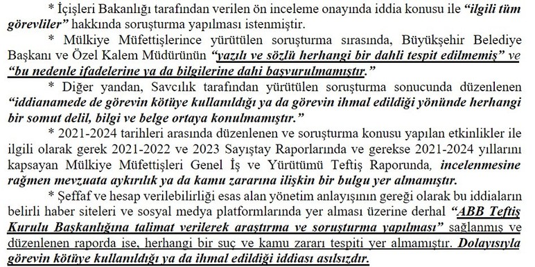 ABB'den konser soruşturmasına ilişkin ek bilgilendirme notu! - Resim : 6
