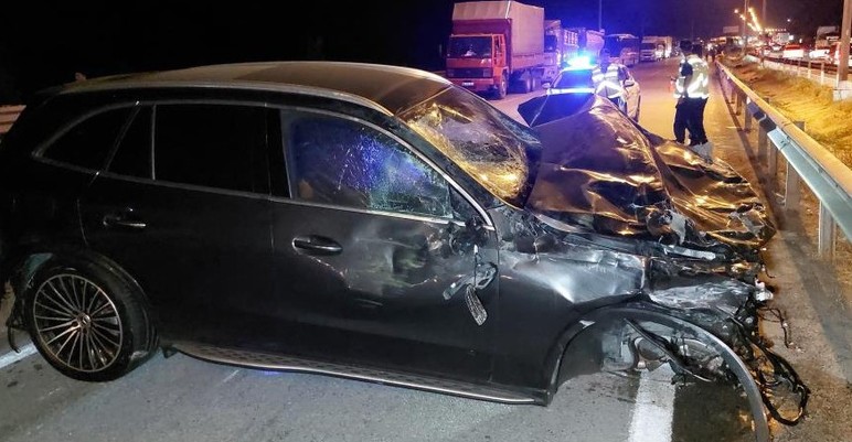 Samsun-Ankara karayolunda seyir halindeki tır alev alev yandı: 1 kişi yaralandı!