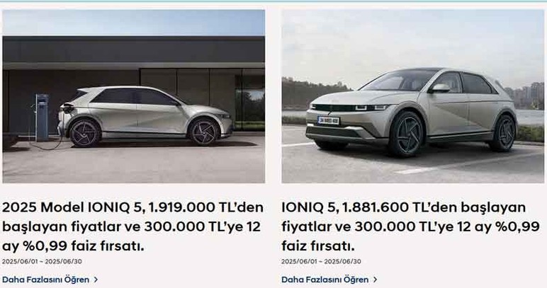 0.99 faiz oranı ile taşıt kredisi kampanyası geri döndü! Hyundai Haziran 2025 kampanyası başladı
