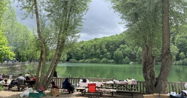 Çubuk Karagöl Tabiat Parkı, doğa manzarasıyla ziyaretçilerinden tam not alıyor